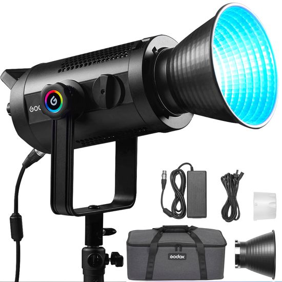Iluminador Led Rgb Luz Contínua Godox Sz150r Super Potente Zoom Iluminador Led Rgb Luz Contínua Godox Sz150r Super Potente Zoom