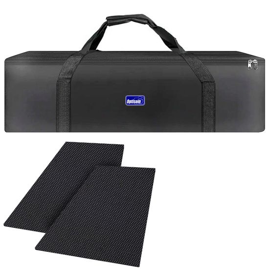 Bolsa Para Tripés, Tochas De Estúdio E Equipamentos Com Divisórias - 95 Cm Bolsa Para Tripés, Tochas De Estúdio E Equipamentos Com Divisórias - 95 Cm
