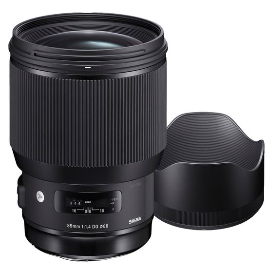Objetiva Sigma Art 85mm F/1.4 Dg Hsm Para Canon Ef Objetiva Sigma Art 85mm F/1.4 Dg Hsm Para Canon Ef
