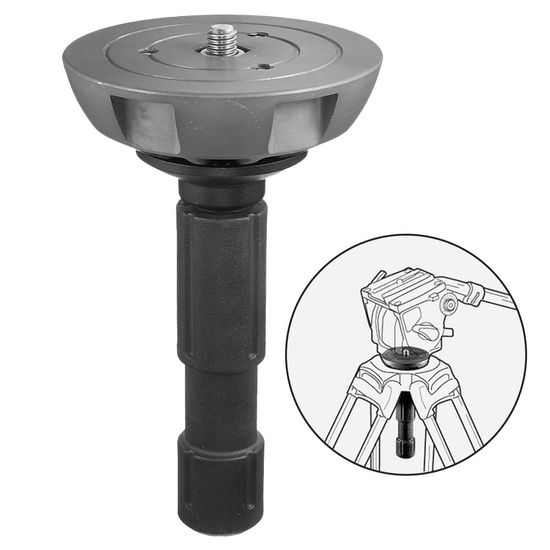 Adaptador Tigela 100mm 3/8'' Para Tripés De Vídeo - Manfrotto 500ball Adaptador Tigela 100mm 3/8'' Para Tripés De Vídeo - Manfrotto 500ball