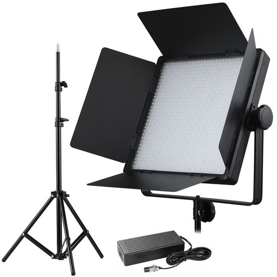 Kit Iluminador Led Estúdio Godox Super Potente 70w Bicolor + Tripé 2,4m Kit Iluminador Led Estúdio Godox Super Potente 70w Bicolor + Tripé 2,4m