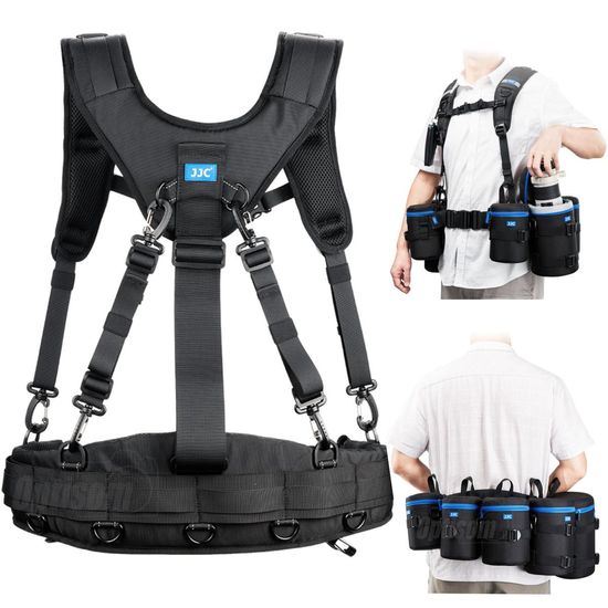 Colete Cinto Acolchoado Para Estojo De Lentes Flash Acessórios Jjc Gb-pro1 Colete Cinto Acolchoado Para Estojo De Lentes Flash Acessórios Jjc Gb-pro1