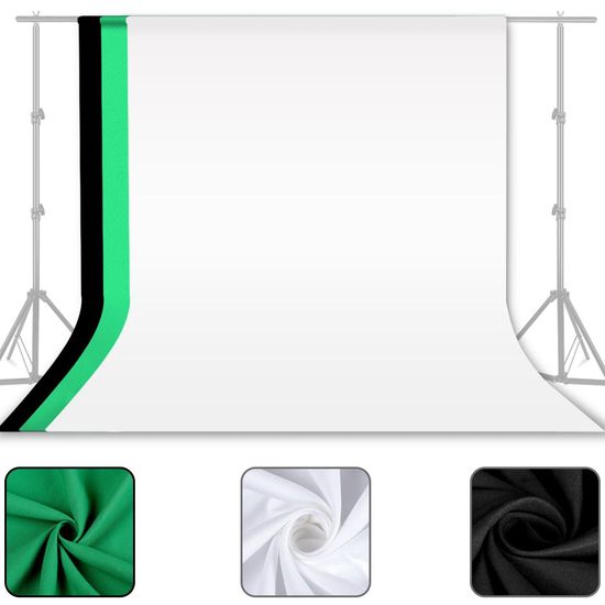 Fundo Infinito Tecido Algodão Muslim 3 X 5 M - Várias Cores Branco Fundo Infinito Tecido Algodão Muslim 3 X 5 M - Várias Cores Branco