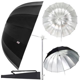 SOMBRINHA-GODOX-UBL1-PARABOLICA-PRETA-prata