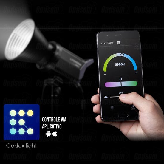 Iluminador Led Godox La200d Litemons 230w Daylight Luz