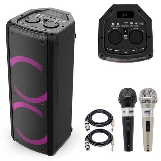 Caixa De Som Bluetooth Pulsebox Rgb + Microfone - Pulse 600w Caixa De Som Bluetooth Pulsebox Rgb + Microfone - Pulse 600w