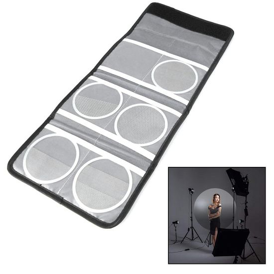 Conjunto De Tela Criativa Godox Sa05 Para Iluminador S30 S60 Conjunto De Tela Criativa Godox Sa05 Para Iluminador S30 S60