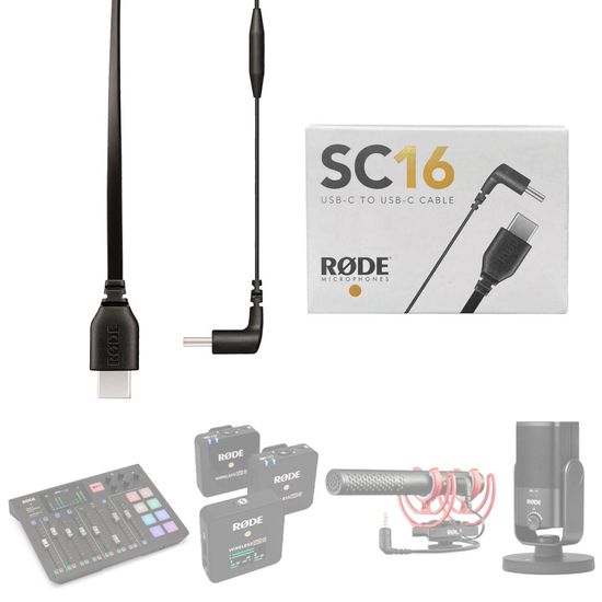 Cabo Usb-c Rode Sc16 Para Usar Microfone Wireless Go Ii Videomic Ntg com Samsung Motorola Cabo Usb-c Rode Sc16 Para Usar Microfone Wireless Go Ii Videomic Ntg com Samsung Motorola