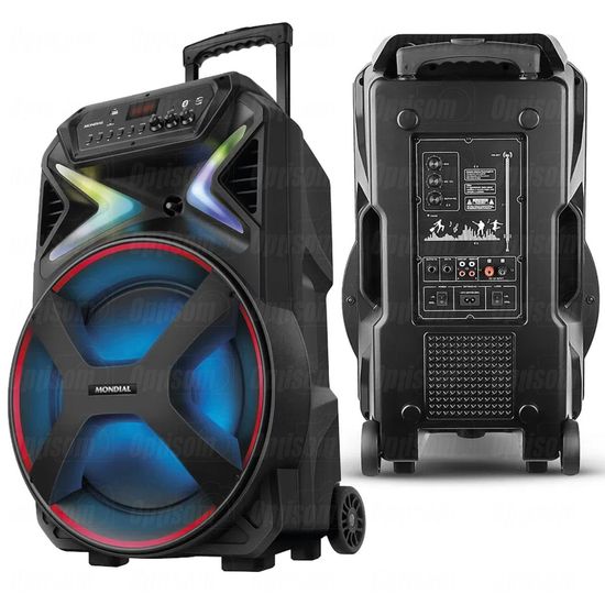 Caixa De Som Mondial Cm-700 700w Rms 15 Caixa De Som Mondial Cm-700 700w Rms 15