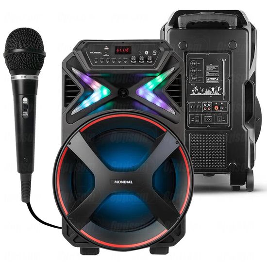 Caixa Mondial Cm-700 700w Rms 15 Caixa Mondial Cm-700 700w Rms 15