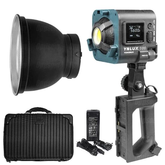 Iluminador Cob Led Yongnuo Ynlux 100w Bicolor Ultracompacto E Potente + Maleta Iluminador Cob Led Yongnuo Ynlux 100w Bicolor Ultracompacto E Potente + Maleta