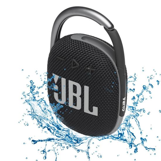 Caixa De Som Jbl Clip 4 Ultra Portátil, Bluetooth, À Prova D'água, 5w Rms - Black Caixa De Som Jbl Clip 4 Ultra Portátil, Bluetooth, À Prova D'água, 5w Rms - Black
