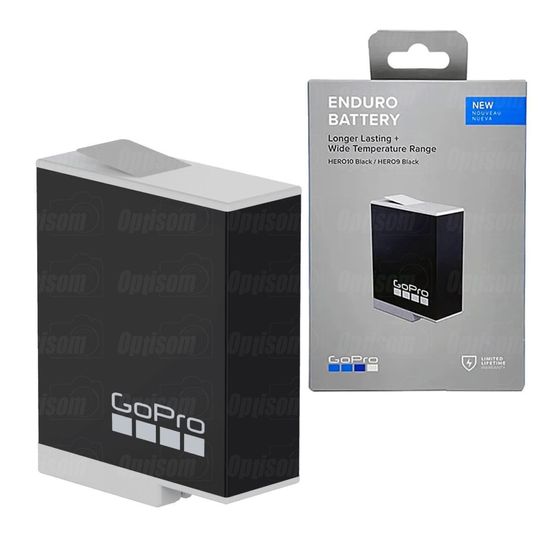 Bateria Recarregável Gopro Enduro Para Hero 12 Hero 11 Hero 10 Hero 9 Bateria Recarregável Gopro Enduro Para Hero 12 Hero 11 Hero 10 Hero 9