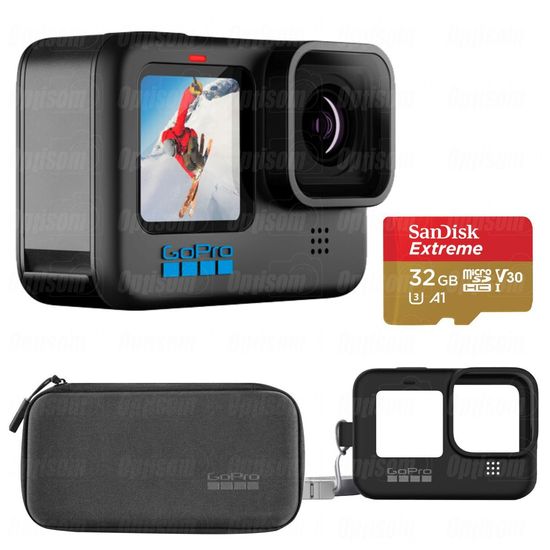 Kit Câmera Gopro Hero 10 Black 5.3k Com Capa De Silicone E Cartão 32gb Sandisk Kit Câmera Gopro Hero 10 Black 5.3k Com Capa De Silicone E Cartão 32gb Sandisk