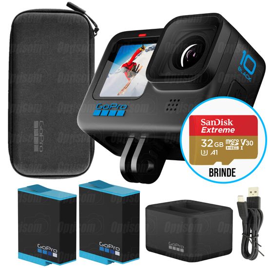 gopro-hero-10-com-cartao-bateria-extra gopro-hero-10-com-cartao-bateria-extra
