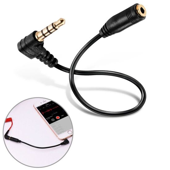 Cabo Adaptador Trs Para Trrs Prostream Para Smartphones Cabo Adaptador Trs Para Trrs Prostream Para Smartphones