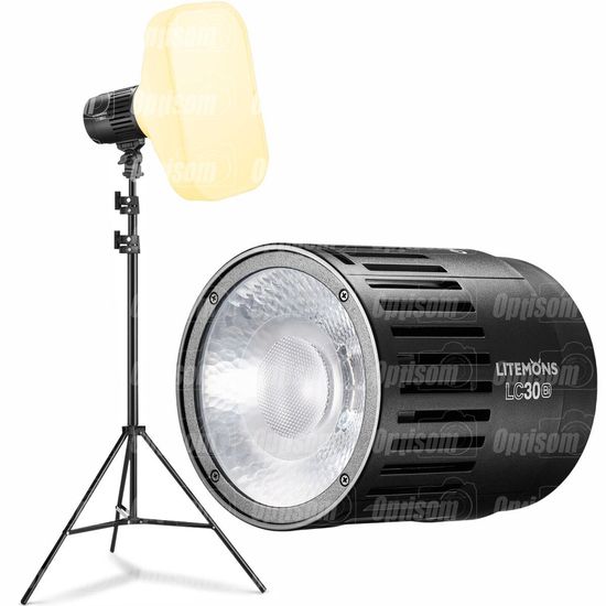 Kit Iluminador Led Bicolor Godox Litemons Lc30bi Com Softbox E Tripé 2m