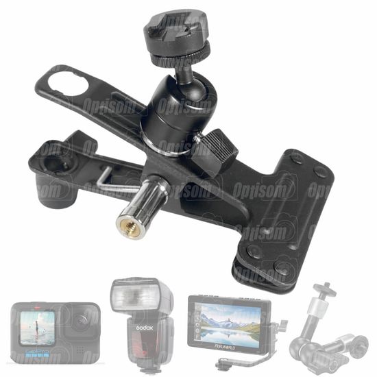 Alicate Garra Super Clamp Greika Com Ballhead Sapata Para Monitor Flash Magic Arm Alicate Garra Super Clamp Greika Com Ballhead Sapata Para Monitor Flash Magic Arm