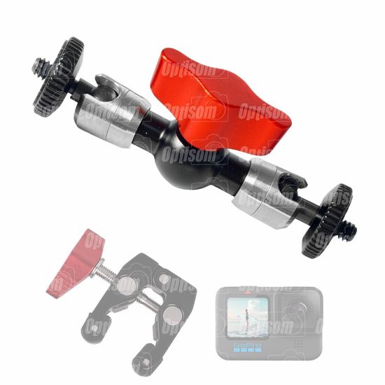 Adaptador Dupla Ballhead 1/4 Adaptador Dupla Ballhead 1/4