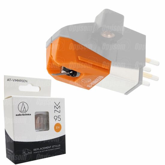 Agulha Elíptica Para Toca Discos Audio Technica Vmn95en Para Cápsula At-vm95en