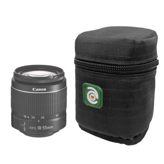 Estojo Case Bag Acolchoado Apf Para Objetivas Tamanho P