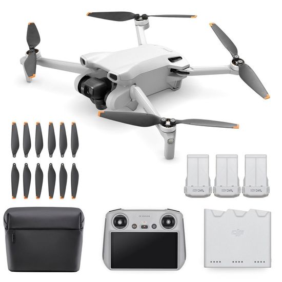 Drone Dji Mini 3 Ultra Light 4k 12mp Combo Fly More Plus (controle Dji Rc) Drone Dji Mini 3 Ultra Light 4k 12mp Combo Fly More Plus (controle Dji Rc)