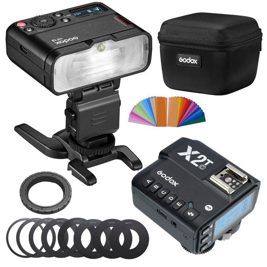 Kit Flash Macro Godox Mf12 + Rádio X2T Canon Nikon ou Sony Kit Flash Macro Godox Mf12 Ttl Com Rádio Flash X2 Para Câmeras Canon Kit Flash Macro Godox Mf12 + Rádio X2T Canon Nikon ou Sony Kit Flash Macro Godox Mf12 Ttl Com Rádio Flash X2 Para Câmeras Canon