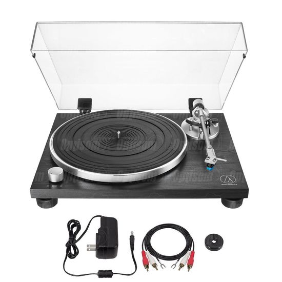 Toca Discos Madeira Audio Technica At-lpw30 Manual Belt Drive com Pré amp Toca Discos Madeira Audio Technica At-lpw30 Manual Belt Drive com Pré amp