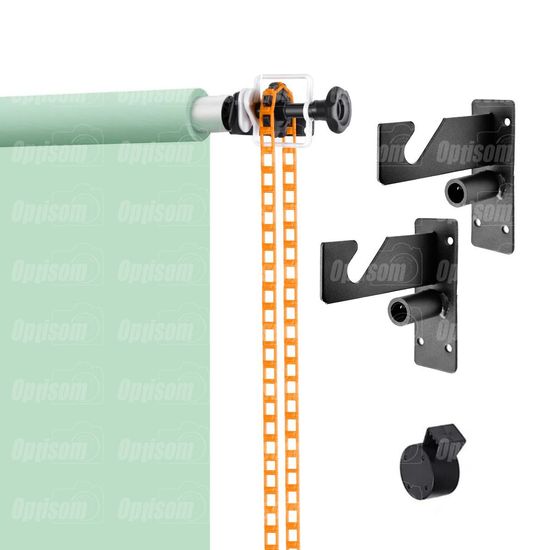 Suporte Fundo Infinito Teto Parede Expan Para 1 Fundo Greika + Barras Suporte Fundo Infinito Teto Parede Expan Para 1 Fundo Greika + Barras