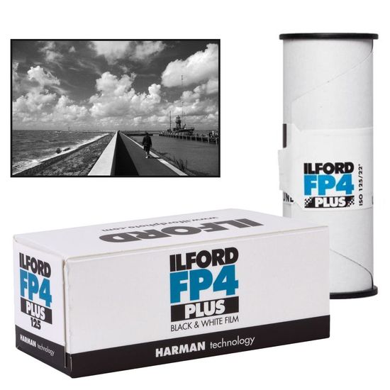 Filme 120 Preto E Branco Médio Formato Iso 125 - Ilford Fp4 Plus Filme 120 Preto E Branco Médio Formato Iso 125 - Ilford Fp4 Plus