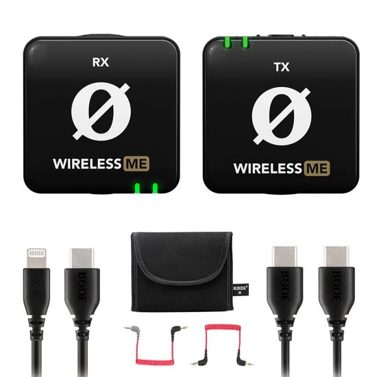 Microfone Sem Fio Rode Wireless Me Para iPhone Android PC