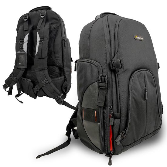 Mochila Fotográfica Fancier Wb6003 Completa Compartimento Para Notebook, Câmeras, Lentes E Acessórios Mochila Fotográfica Fancier Wb6003 Completa Compartimento Para Notebook, Câmeras, Lentes E Acessórios
