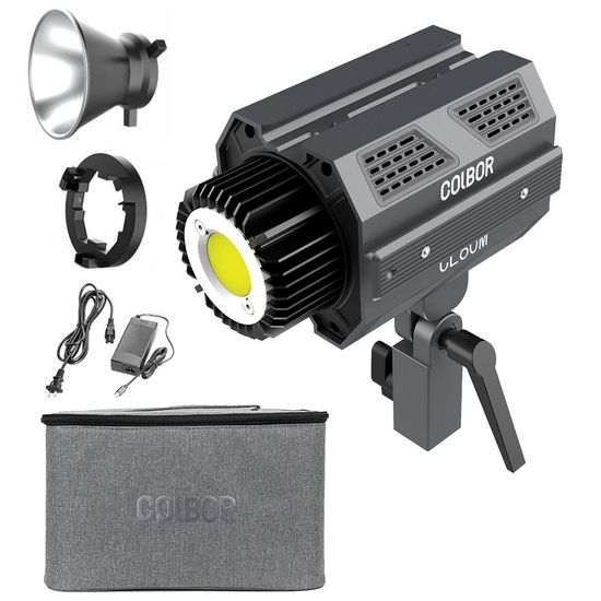 Iluminador Led Colbor 65w 5600k Branco Frio Cl60m Ultracompacto + Bolsa Iluminador Led Colbor 65w 5600k Branco Frio Cl60m Ultracompacto + Bolsa