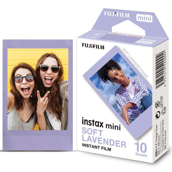 Filme Fotográfico Fujifilm Instax Mini Soft Lavender 10 Fotos Filme Fotográfico Fujifilm Instax Mini Soft Lavender 10 Fotos