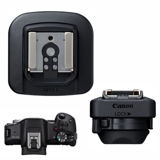 Adaptador Sapata Multifunção Canon Ad-e1 Para Mirrorless R Adaptador Sapata Multifunção Canon Ad-e1 Para Mirrorless R