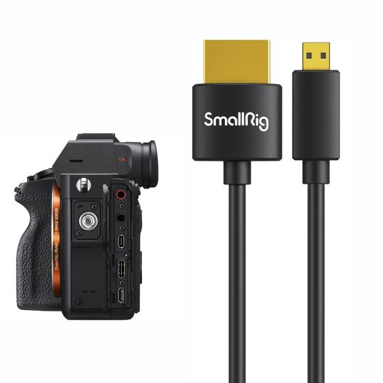 Cabo Micro Hdmi Hdmi 4k Smallrig 55cm Para Cameras Cabo Micro Hdmi Hdmi 4k Smallrig 55cm Para Cameras