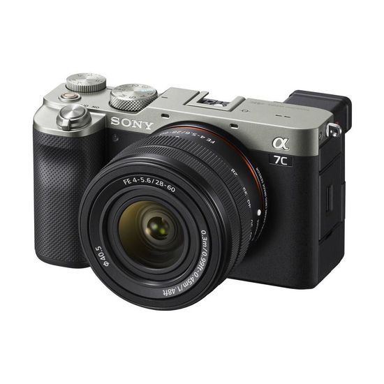 Câmera Mirrorless Sony A7c Silver 24.2mp 4k + Lente 28-60mm Câmera Mirrorless Sony A7c Silver 24.2mp 4k + Lente 28-60mm