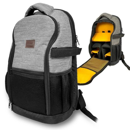 Mochila Fotográfica Para Câmeras Dslr Mirrorless E Lentes Com Divisórias Removíveis - Cor Ônix Mochila Fotográfica Para Câmeras DSLR Mirrorless e Lentes Com Divisórias Removíveis - Cor Cinza Mochila Fotográfica Para Câmeras Dslr Mirrorless E Lentes Com Divisórias Removíveis - Cor Ônix Mochila Fotográfica Para Câmeras DSLR Mirrorless e Lentes Com Divisórias Removíveis - Cor Cinza