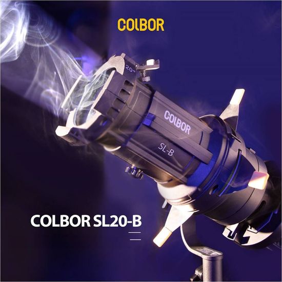 Kit Iluminador Led Colbor Cl100x Bicolor + Sporlight De Kit Iluminador Led Colbor Cl100x Bicolor + Sporlight De