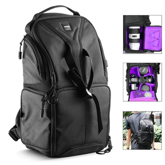 Mochila Para Equipamentos Fotográficos Neewer Ec8879s Para Câmeras, Acessórios E Tripé Mochila Para Equipamentos Fotográficos Neewer Ec8879s Para Câmeras, Acessórios E Tripé