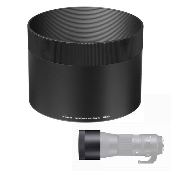 Para-sol Sigma Lh1050-1 Para Lente 150-600mm F/5-6.3 Dg Os Hsm Contemporânea Para-sol Sigma Lh1050-1 Para Lente 150-600mm F/5-6.3 Dg Os Hsm Contemporânea