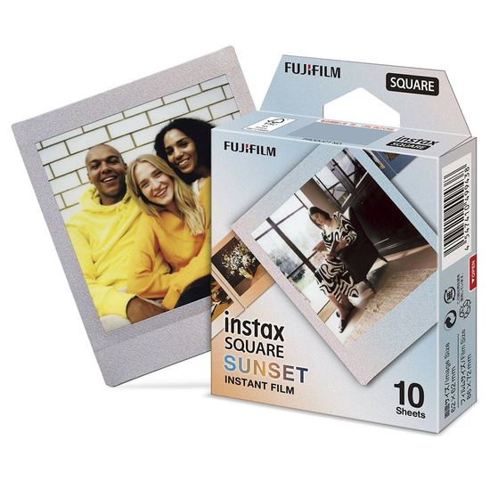 Filme Instantâneo Fujifilm Instax Square 10 Fotos - Sunset Filme Instantâneo Fujifilm Instax Square 10 Fotos - Sunset