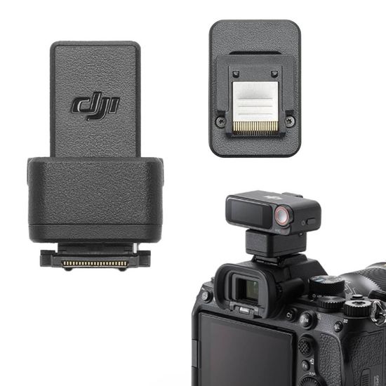 Adaptador Microfone Dji Mic 2 Sapata Multi Interface Para Camera Sony Adaptador Microfone Dji Mic 2 Sapata Multi Interface Para Camera Sony