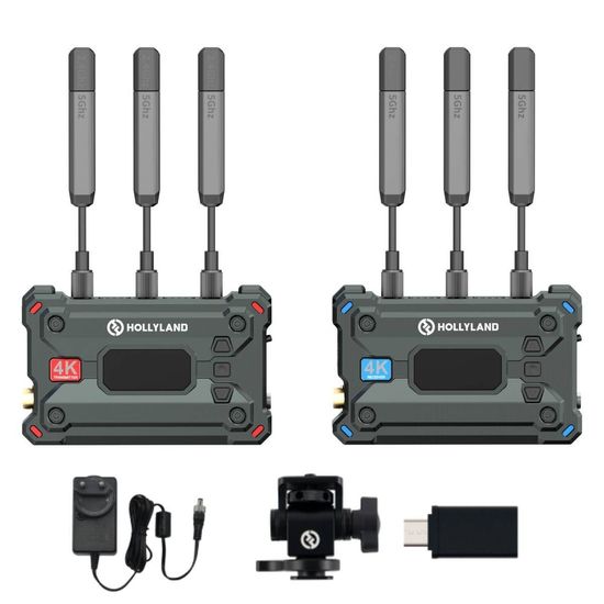 Transmissor Video Sem Fio Hollyland Pyro S 4k Hdmi Sdi 400m Transmissor Video Sem Fio Hollyland Pyro S 4k Hdmi Sdi 400m