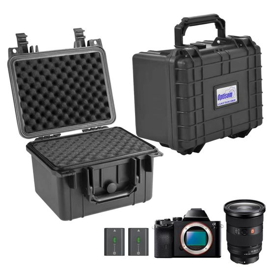 Maleta Case Rígido Anti Impacto Para Camera E Lente 26x24cm Opti 1 Maleta Case Rígido Anti Impacto Para Camera E Lente 26x24cm Opti 1