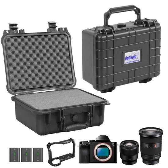 Maleta Case Rígido Anti Impacto Para Camera E Lentes 33x29cm Opti 2