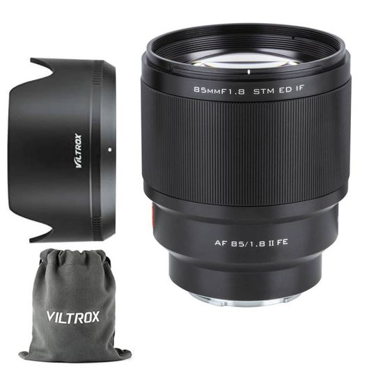 Lente Viltrox Af 85mm F/1.8 Ii Fe Fullframe Para Câmera Sony E-mount Lente Viltrox Af 85mm F/1.8 Ii Fe Fullframe Para Câmera Sony E-mount
