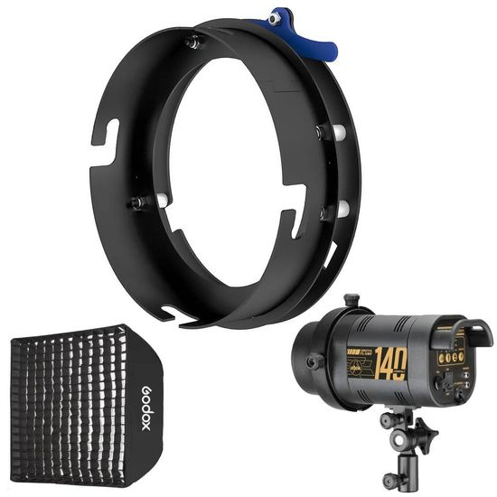 Adaptador Para Usar Acessórios Bowens Em Flash Tocha Atek Adaptador Para Usar Acessórios Bowens Em Flash Tocha Atek