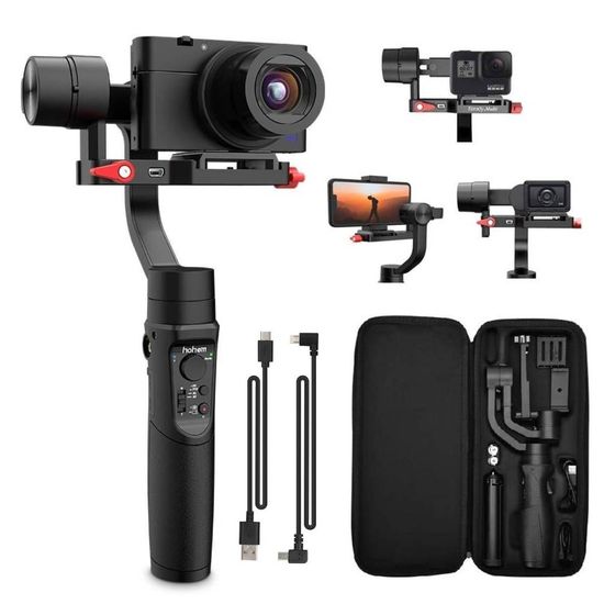 Estabilizador Eletronico Gimbal Para Celular E Cameras Hohem 3 Eixos Isteady Estabilizador Eletronico Gimbal Para Celular E Cameras Hohem 3 Eixos Isteady