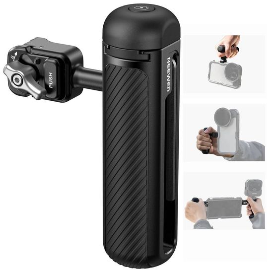 Manopla Handle Para Cage Celular Neewer Com Disparador Bluetooth Removível Pa005e Manopla Handle Para Cage Celular Neewer Com Disparador Bluetooth Removível Pa005e